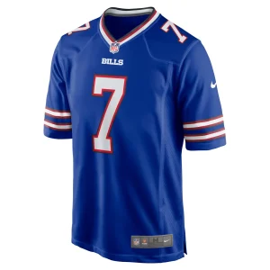 Men's Buffalo Bills Taron Johnson Royal Game Jersey